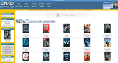 Desktop Screenshot of dvdventas.com